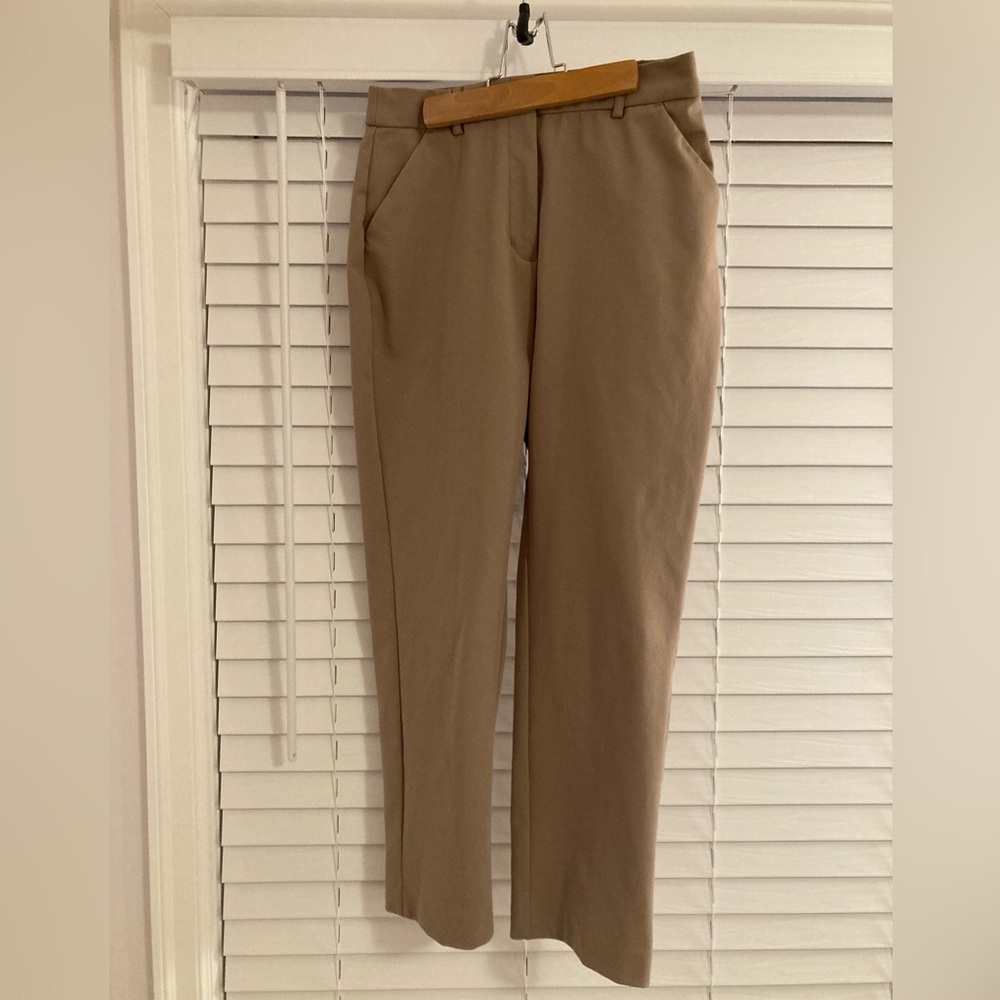 Express straight, high rise pants